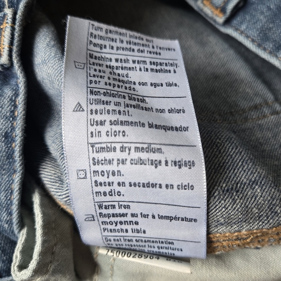 Carhartt Blue Straight Jeans Essential Style - Picture 7 of 8